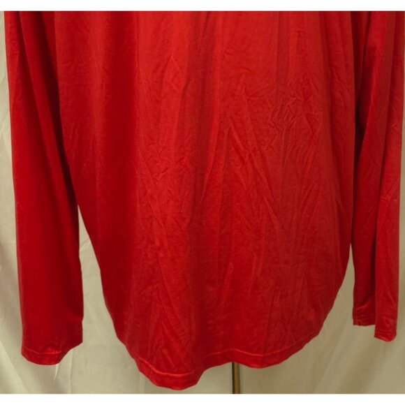 MLB St. Louis Cardinals XL Red 1/4 Zip Logo Pullover Cool Base Shirt Jacket - Picture 9 of 13